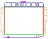 ExactFit Radiator for 1970-1973 Chrysler B Body Charger/Coronet/Road Runner/Satellite with Big Block & A/C - image 1