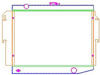 ExactFit Radiator for 1979-1989 Dodge Truck, Ramcharger, & Trailduster with Small Block - image 1