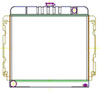 ExactFit Radiator for 1970-1972 Chrysler B & E Body with Small Block - image 1