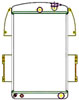 ExactFit Radiator for 1934-1936 Chevy/GMC Pickup Truck - image 1