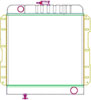 ExactFit Radiator for 1958 Chevrolet Car - image 1