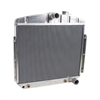 ExactFit Radiator for 1955-1956 Chevrolet Car for Chevy L6 Mount with Transmission Cooler - image 1