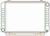 ExactFit Radiator for 1966 Thunderbird with Late Small Block & Big Block - image 1