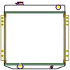 ExactFit Radiator for 1962-1968 Fairlane, Falcon, Torino, Galaxie, & LTD with Late Small Block - image 1