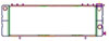 PerformanceFit Radiator for 1991-2001 Jeep Cherokee - image 1