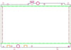 PerformanceFit Radiator for 2003-2006 Mitsubishi EVO 8 Turbo - image 1