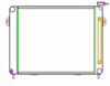 PerformanceFit Radiator for 1993-1998 Jeep Cherokee Grand Cherokee V8 with Transmission Cooler - image 1