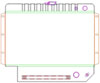 PerformanceFit Radiator for 1959-1963 Chevy Impala LS Swap with Steering Box Knock out & Transmission Cooler - image 1
