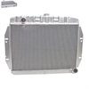 PerformanceFit Radiator for 1973-1986 Jeep CJ Chevy V8 Swap with Transmission Cooler - image 1