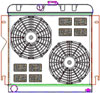 ExactFit Radiator ComboUnit for 1962-1965 Belvedere, Fury, and Sport Fury with Small Block - image 1