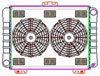 ExactFit Radiator ComboUnit for 1964 Galaxie/Thunderbolt with Late Small Block & Big Block - image 1