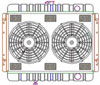 ExactFit Radiator ComboUnit for 1965 Belair/Biscayne/Caprice/Impala - image 1