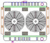 ExactFit Radiator ComboUnit for 1961-1964 Belair/Biscayne/Impala & 1961 Brookwood, Special 409 - image 1
