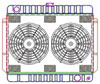 ExactFit Radiator ComboUnit for 1969-1970 Belair/Biscayne/Brookwood/Caprice/Impala/Kingswood/Townsman - image 1