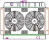 ExactFit Radiator ComboUnit for 1962-1967 Chevy II - image 1