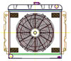 ExactFit Radiator ComboUnit for 1966-1969 Chrysler B Body Belvedere/Satellite/Coronet/Charger with Small Block - image 1