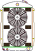 ExactFit Radiator ComboUnit for 1939 Chevrolet Car - image 1