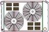 ExactFit Radiator ComboUnit for 1968-1972 A Body & X Body - image 1