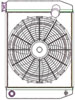 ClassicCool ComboUnit Universal Fit Radiator and Fan Single Pass Crossflow Design 22" x 15.50" with 16AN Inlet - image 1