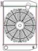 ClassicCool ComboUnit Universal Fit Radiator and Fan Single Pass Crossflow Design 22" x 15.50" with No Options - image 1