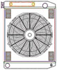 ClassicCool ComboUnit Universal Fit Radiator and Fan Single Pass Crossflow Design 24" x 19" with Transmission Cooler - image 1