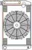 ClassicCool ComboUnit Universal Fit Radiator and Fan Single Pass Crossflow Design 26" x 15.50" with Transmission Cooler - image 1