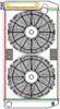 ClassicCool ComboUnit Universal Fit Radiator and Fan Single Pass Crossflow Design 31" x 15.50" with Transmission Cooler - image 1