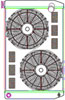 ClassicCool ComboUnit Universal Fit Radiator and Fan Single Pass Crossflow Design 31" x 19" with 16AN Inlet - image 1