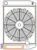 ClassicCool ComboUnit Universal Fit Radiator and Fan Single Pass Crossflow Design 22" x 15.50" with Transmission Cooler - image 1