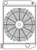 ClassicCool ComboUnit Universal Fit Radiator and Fan Single Pass Crossflow Design 22" x 15.50" with Straight Outlet - image 1