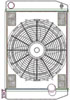 ClassicCool ComboUnit Universal Fit Radiator and Fan Single Pass Crossflow Design 24" x 15.50" with No Options - image 1