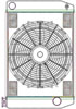 ClassicCool ComboUnit Universal Fit Radiator and Fan Single Pass Crossflow Design 24" x 15.50" with Straight Outlet - image 1