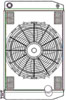 ClassicCool ComboUnit Universal Fit Radiator and Fan Single Pass Crossflow Design 26" x 15.50" with 16AN Inlet - image 1
