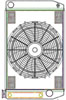 ClassicCool ComboUnit Universal Fit Radiator and Fan Single Pass Crossflow Design 26" x 15.50" with Transmission Cooler - image 1