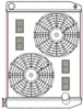 ClassicCool ComboUnit Universal Fit Radiator and Fan Single Pass Crossflow Design 26" x 19" with No Options - image 1
