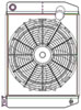 ClassicCool CombuUnit Universal Fit Radiator and Fan Dual Pass Crossflow Design 22" x 15.50" with 16AN Inlet - image 1
