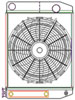 ClassicCool ComboUnit Universal Fit Radiator and Fan Dual Pass Crossflow Design 22" x 15.50" with Transmission Cooler - image 1