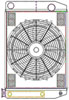 ClassicCool ComboUnit Universal Fit Radiator and Fan Dual Pass Crossflow Design 24" x 15.50" with Transmission Cooler - image 1