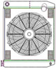 ClassicCool CombuUnit Universal Fit Radiator and Fan Dual Pass Crossflow Design 24" x 19" with 16AN Inlet - image 1
