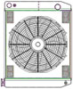 ClassicCool ComboUnit Universal Fit Radiator and Fan Dual Pass Crossflow Design 24" x 19" for LS Swap - image 1
