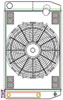 ClassicCool ComboUnit Universal Fit Radiator and Fan Dual Pass Crossflow Design 26" x 15.50" with Transmission Cooler - image 1