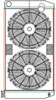 ClassicCool ComboUnit Universal Fit Radiator and Fan Dual Pass Crossflow Design 31" x 15.50" with No Options - image 1
