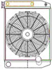 ClassicCool ComboUnit Universal Fit Radiator and Fan Dual Pass Crossflow Design 22" x 15.50" with Transmission Cooler - image 1