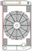 ClassicCool ComboUnit Universal Fit Radiator and Fan Dual Pass Crossflow Design 26" x 15.50" with Transmission Cooler - image 1