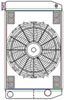 ClassicCool ComboUnit Universal Fit Radiator and Fan Dual Pass Crossflow Design 26" x 15.50" with Straight Outlet - image 1