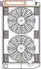 ClassicCool ComboUnit Universal Fit Radiator and Fan Dual Pass Crossflow Design 27.50" x 15.50" with Transmission Cooler - image 1