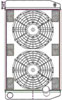 ClassicCool ComboUnit Universal Fit Radiator and Fan Dual Pass Crossflow Design 27.50" x 15.50" with No Options - image 1
