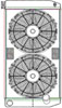 ClassicCool ComboUnit Universal Fit Radiator and Fan Dual Pass Crossflow Design 31" x 15.50" with No Options - image 1
