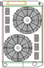 ClassicCool ComboUnit Universal Fit Radiator and Fan Dual Pass Crossflow Design 31" x 19" with Transmission Cooler - image 1