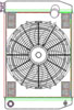 MegaCool ComboUnit Universal Fit Radiator and Fan Single Pass Crossflow Design 24" x 15.50" with 16AN Inlet - image 1